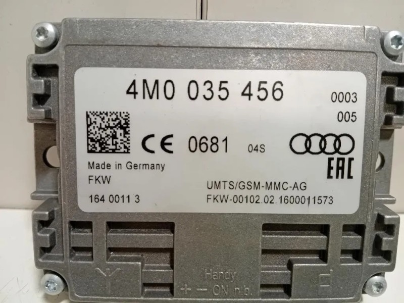 Centralina Amplificatore Antenna 7W0 035 456 Audi A4 8W5 Avant 2015