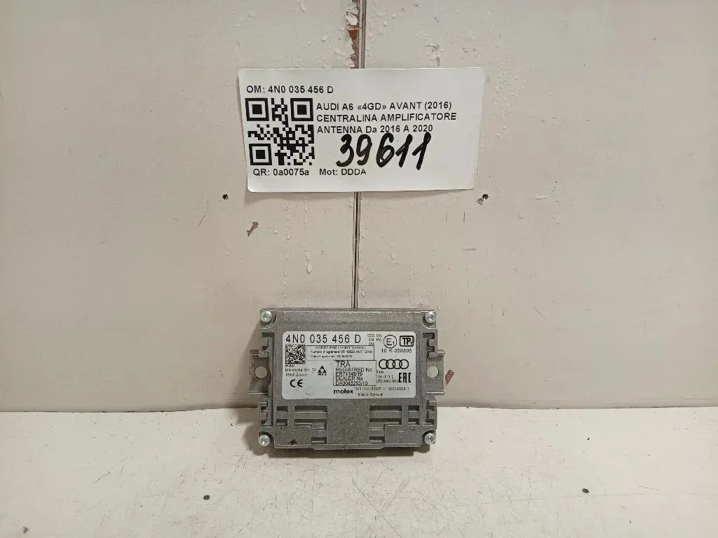Centralina Amplificatore Antenna 4N0 035 456 D Audi A6 4GD Avant 2016