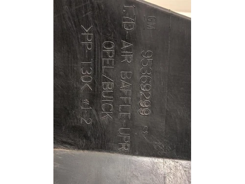 Copertura Interna Griglia Radiatore ANT 95369299 Opel Mokka 2013