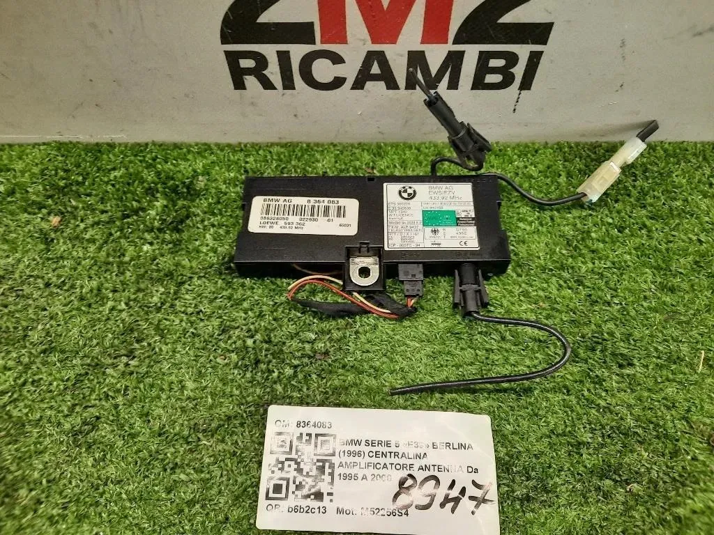Centralina Amplificatore Antenna 8364083 Bmw Serie 5 E39 Berlina 1996