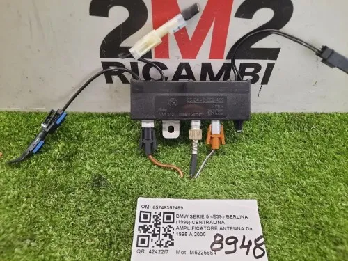 Centralina Amplificatore Antenna 65248352489 Bmw Serie 5 E39 Berlina 1996