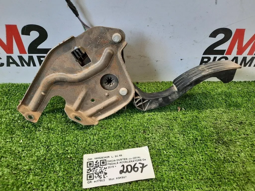 Pedale Acceleratore 180026342R Dacia Duster I 2014