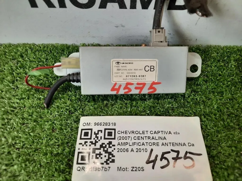 Centralina Amplificatore Antenna 96628318 Chevrolet Captiva I 2007