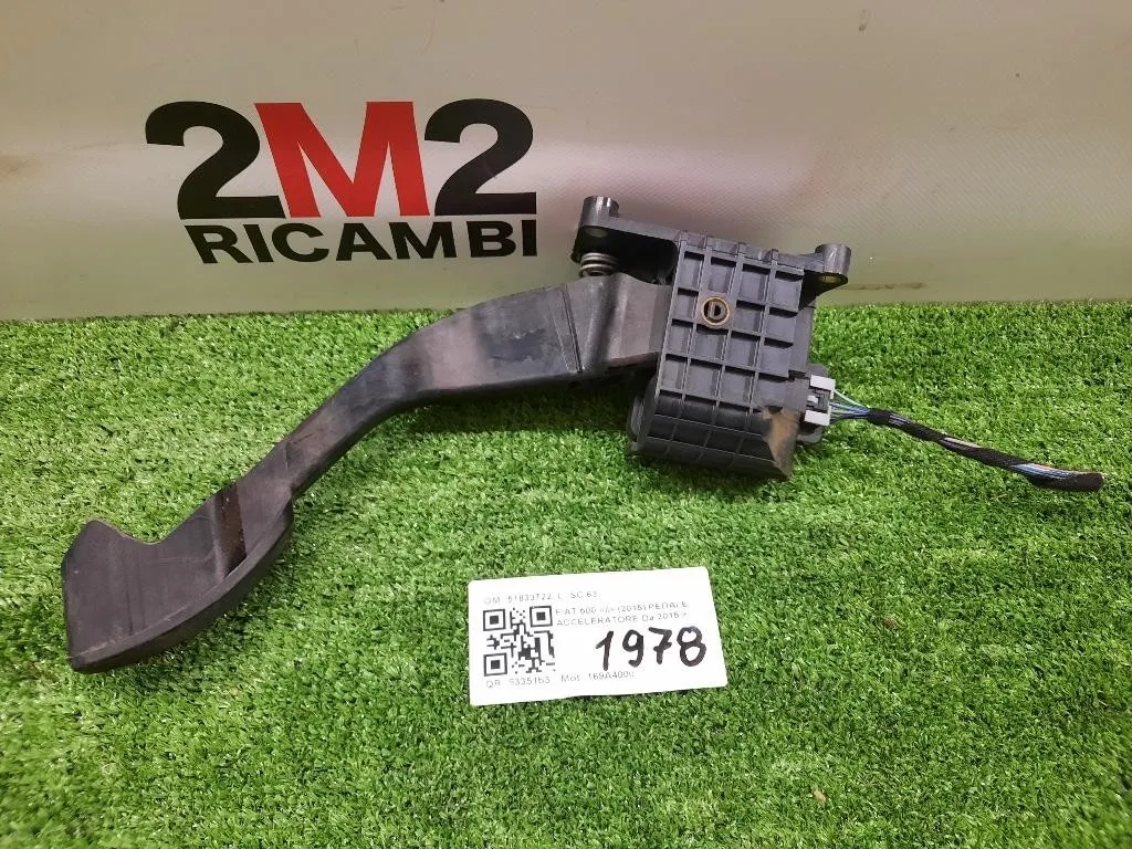 Pedale Acceleratore 51833722 Fiat 500 II 2015