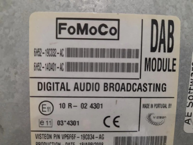 Centralina Amplificatore Antenna 6H5219C032AC Jaguar XF I 2008