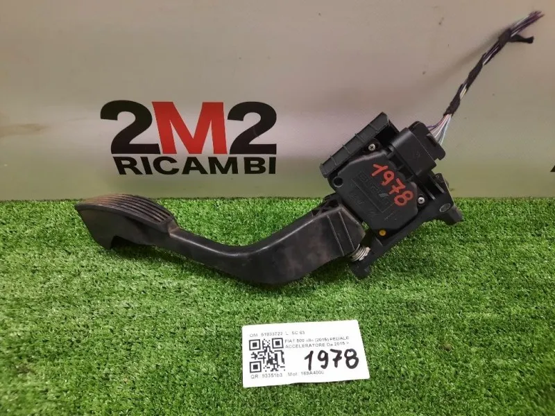 Pedale Acceleratore 51833722 Fiat 500 II 2015
