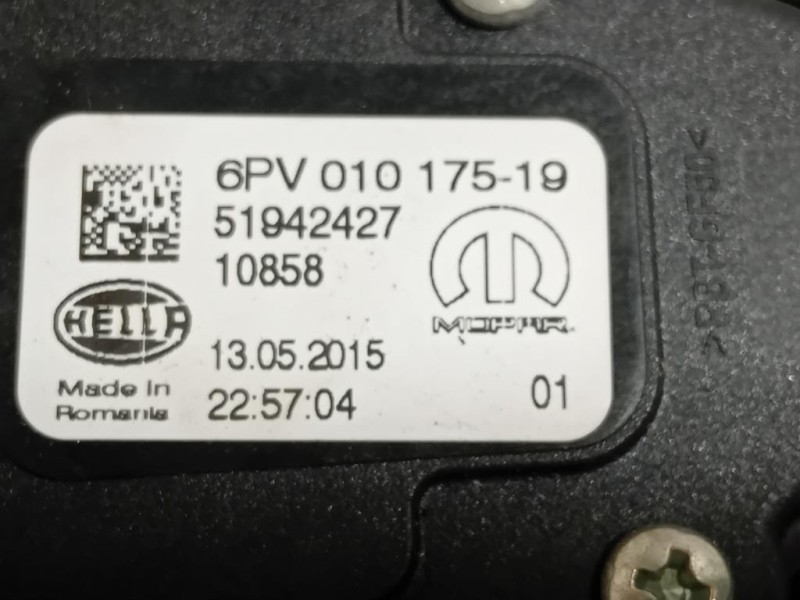 Pedale Acceleratore 51942427 Fiat 500X 2015