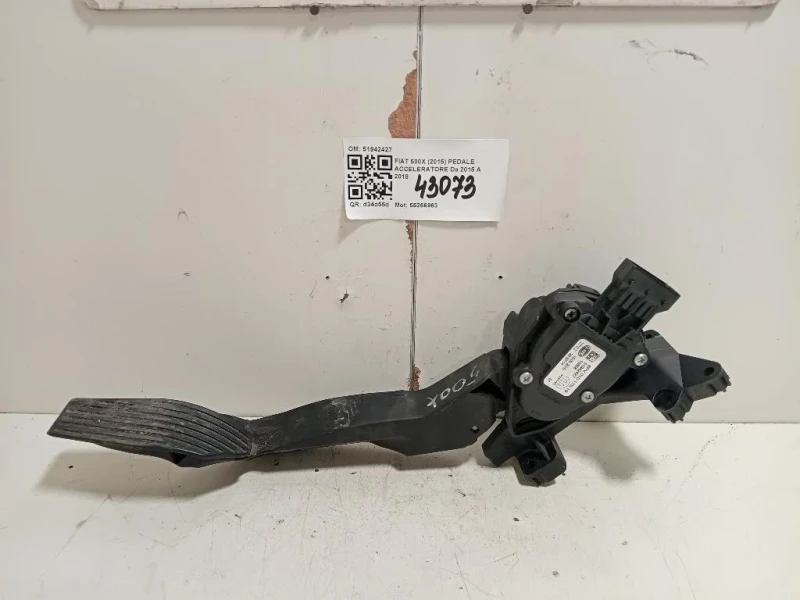 Pedale Acceleratore 51942427 Fiat 500X 2015