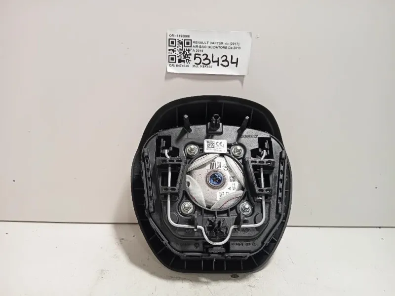 Air-bag Guidatore 6198866 Renault Captur I 2017
