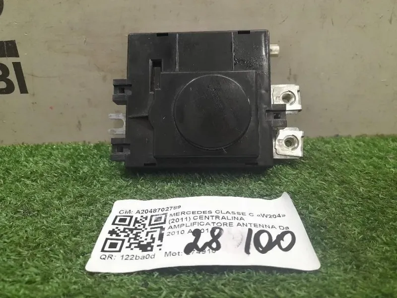 Centralina Amplificatore Antenna A2048702789 Mercedes Classe C W204 2011