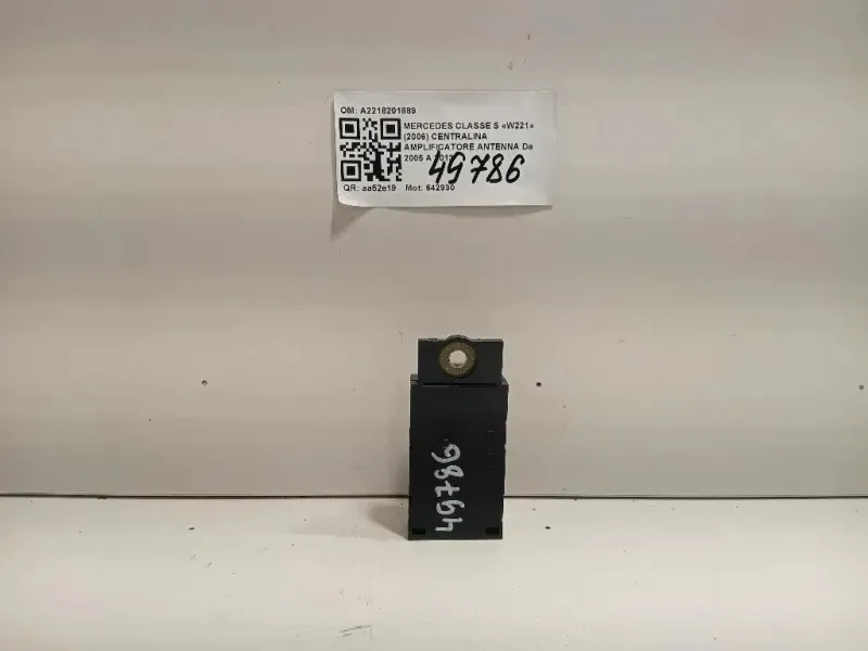Centralina Amplificatore Antenna A2218201889 Mercedes Classe S W221 2006