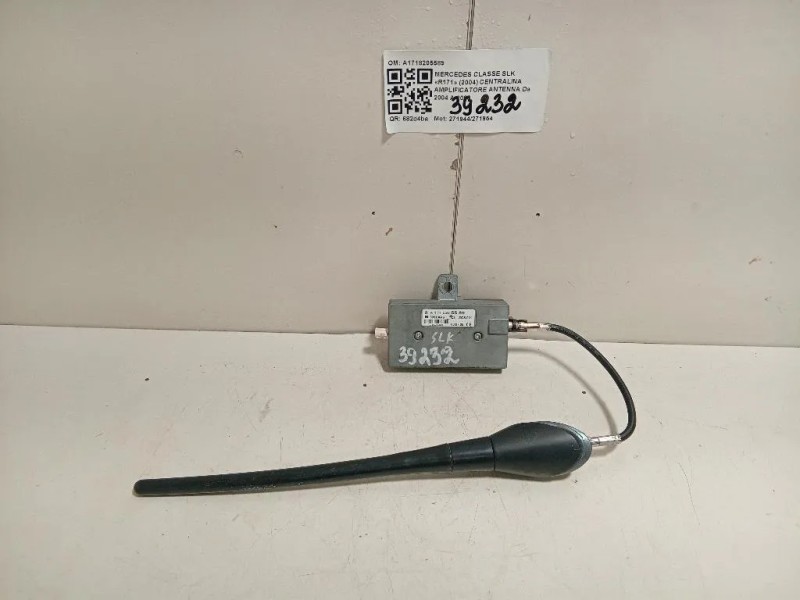 Centralina Amplificatore Antenna A1718205589 Mercedes Classe SLK R171 2004