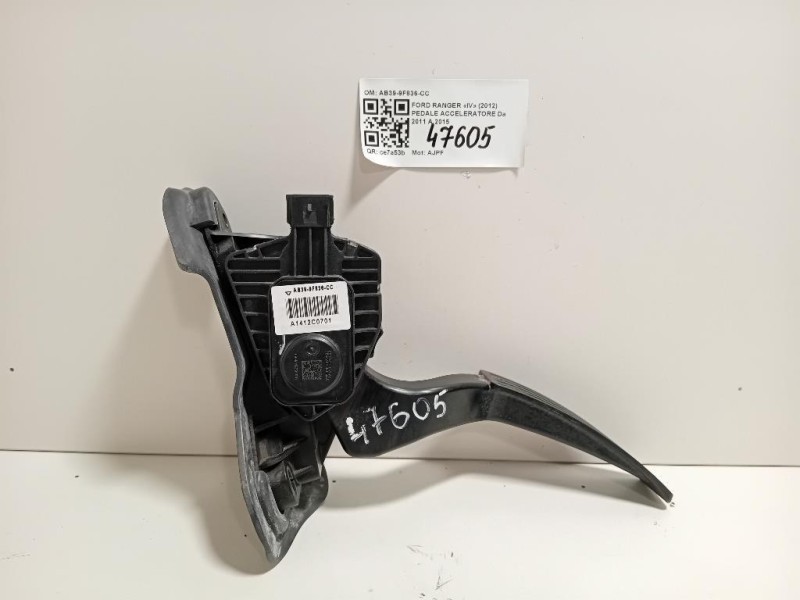 Pedale Acceleratore AB39-9F836-CC Ford Ranger IV 2012