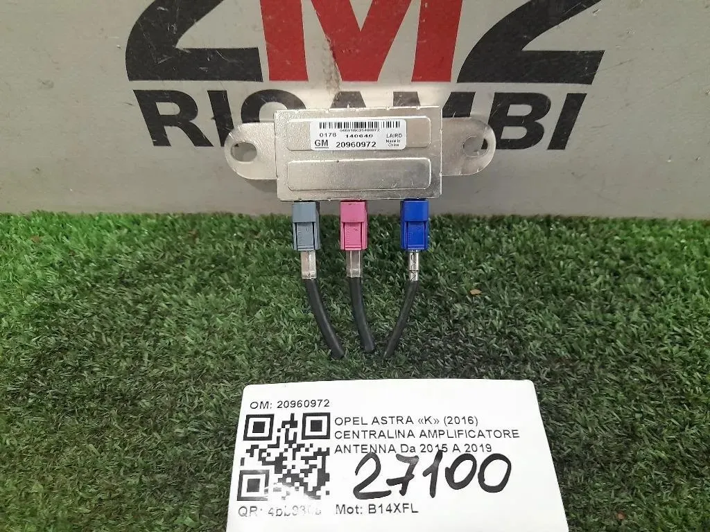 Centralina Amplificatore Antenna 20960972 Opel Astra K 2016