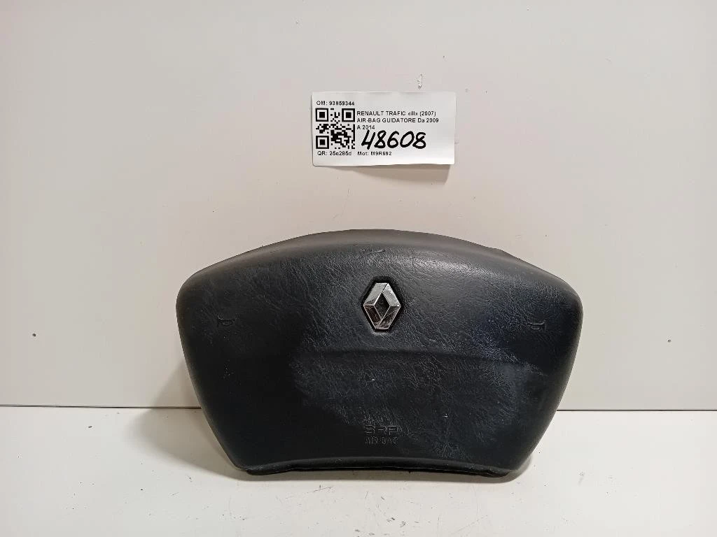 Air-bag Guidatore 93859344 Renault Trafic III 2007
