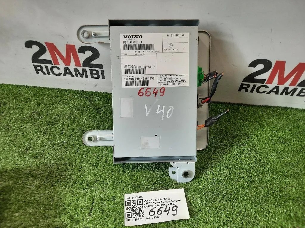 Centralina Amplificatore Antenna 31409935 Volvo V40 II 2012