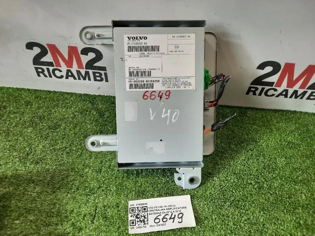 Centralina Amplificatore Antenna 31409935 Volvo V40 II 2012