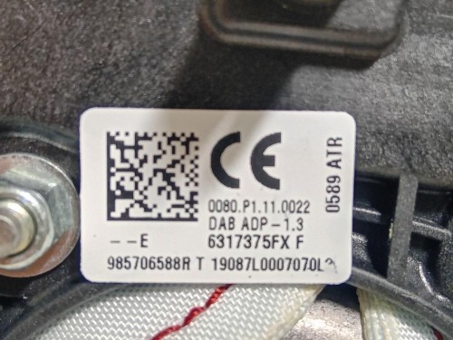 Air-bag Guidatore 985706588R Renault CLIO IV 2016