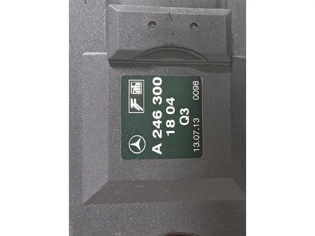 Pedale Acceleratore A2463001804Q3 Mercedes Classe B W246 2012