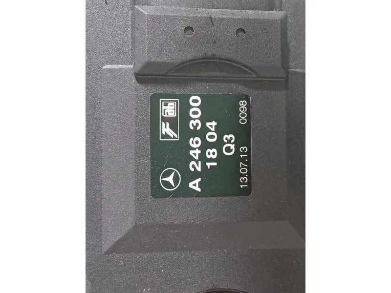 Pedale Acceleratore A2463001804Q3 Mercedes Classe B W246 2012