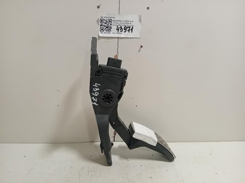 Pedale Acceleratore A2923000100 Mercedes Classe GLE W166 2015