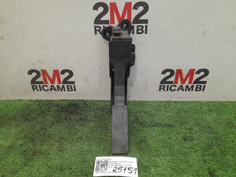 Pedale Acceleratore A1643000004 Mercedes Classe R W251 2006