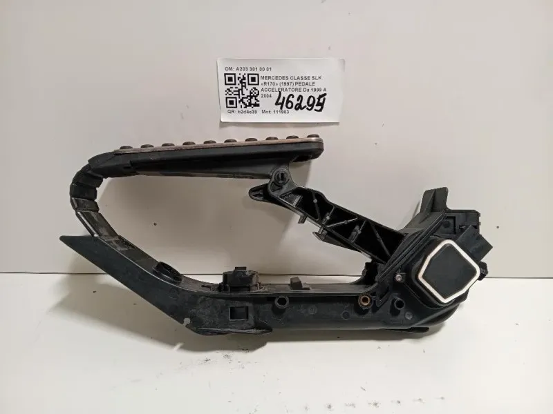 Pedale Acceleratore A203 301 00 01 Mercedes Classe SLK R170 1997