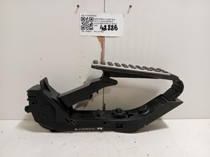 Pedale Acceleratore A1703000404 Mercedes Classe SLK R171 2004