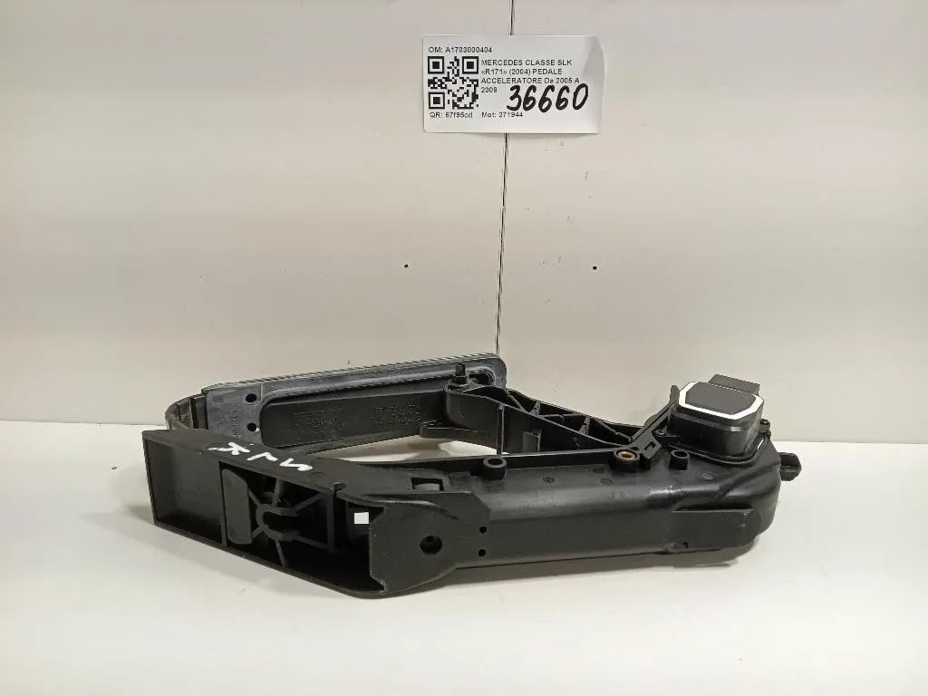 Pedale Acceleratore A1703000404 Mercedes Classe SLK R171 2004