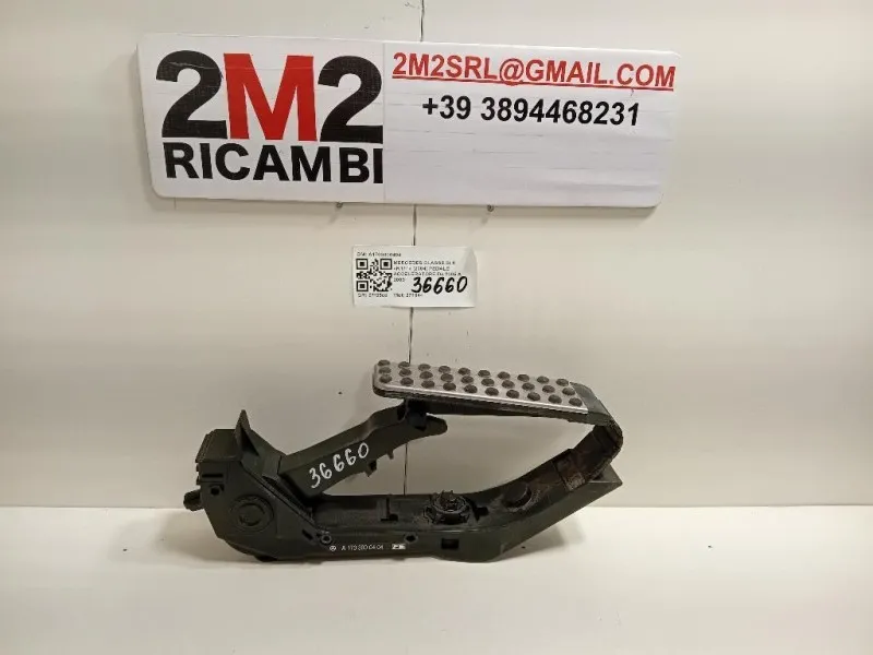 Pedale Acceleratore A1703000404 Mercedes Classe SLK R171 2004