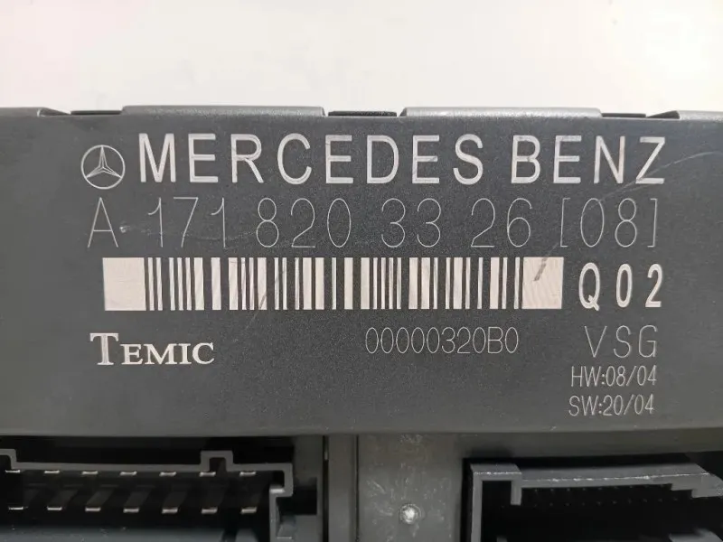 Centralina Apertura Tetto A1718203326 Mercedes Classe SLK R171 2004