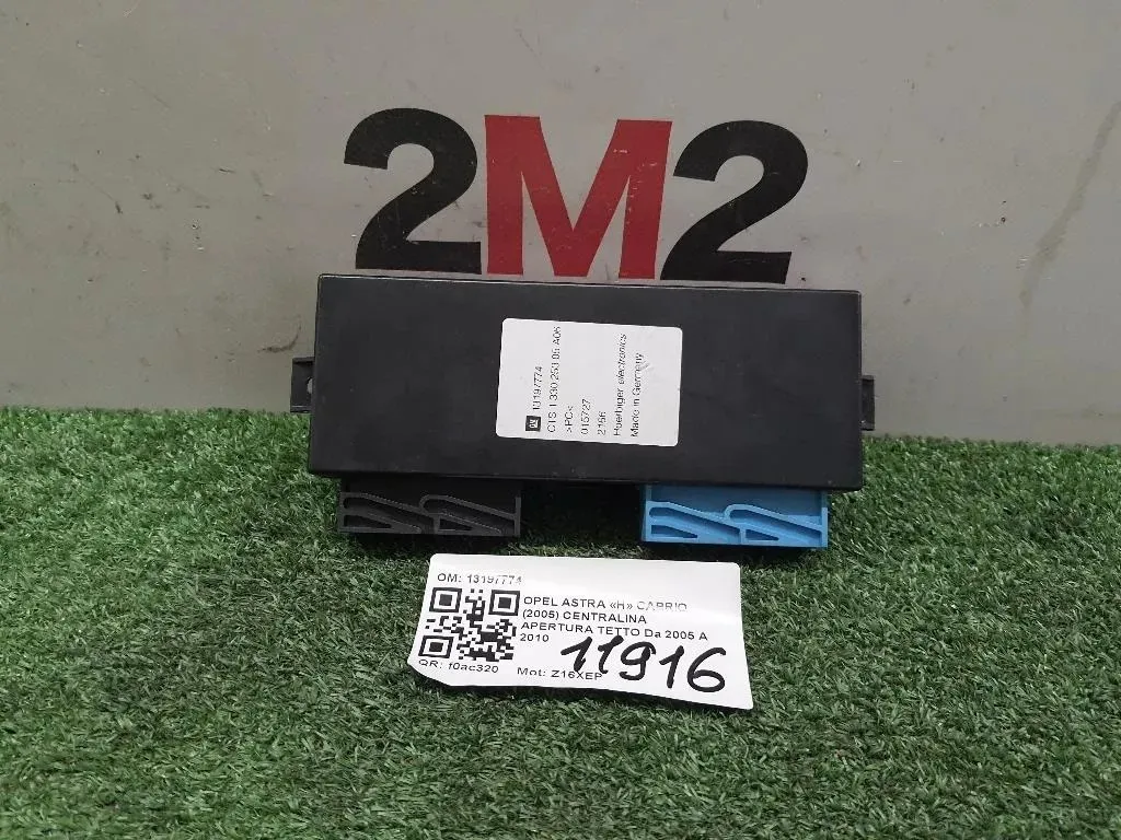 Centralina Apertura Tetto 13197774 Opel Astra H Cabrio 2005