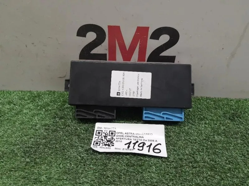 Centralina Apertura Tetto 13197774 Opel Astra H Cabrio 2005