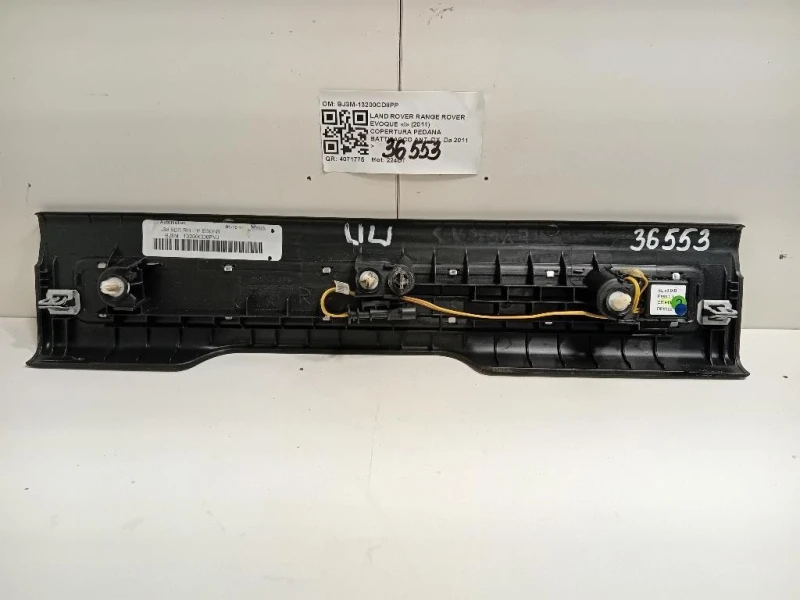 Copertura Pedana Battitacco ANT DX BJ3M-13200CD8PP Land Rover Range Rover Evoque I 2011