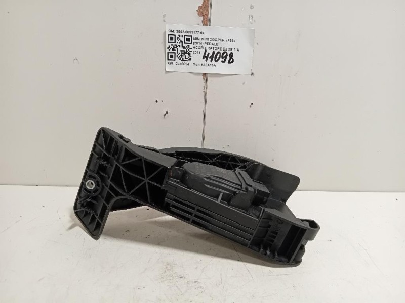 Pedale Acceleratore 3542-6853177-04 Mini MINI Cooper F56 2014