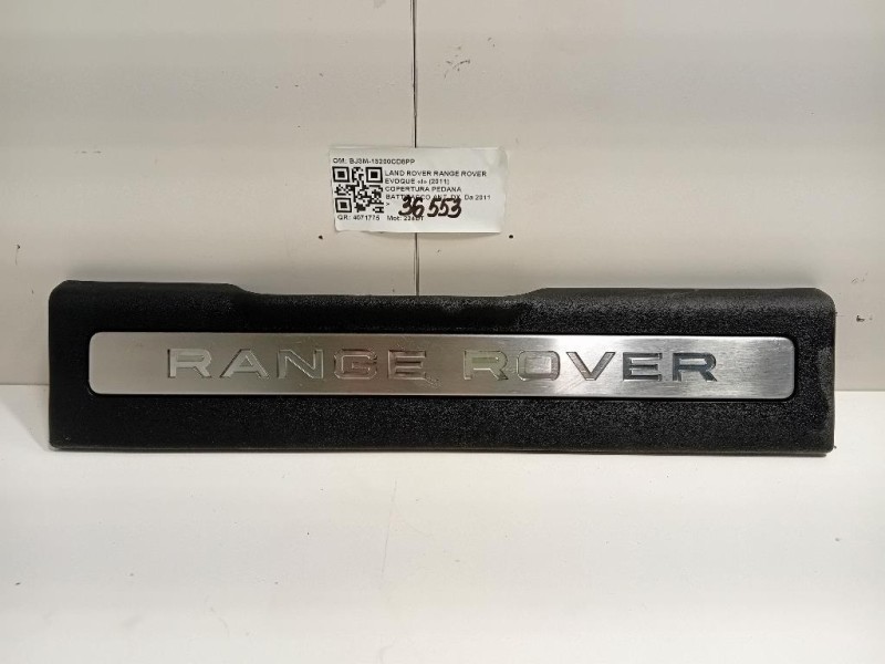 Copertura Pedana Battitacco ANT DX BJ3M-13200CD8PP Land Rover Range Rover Evoque I 2011