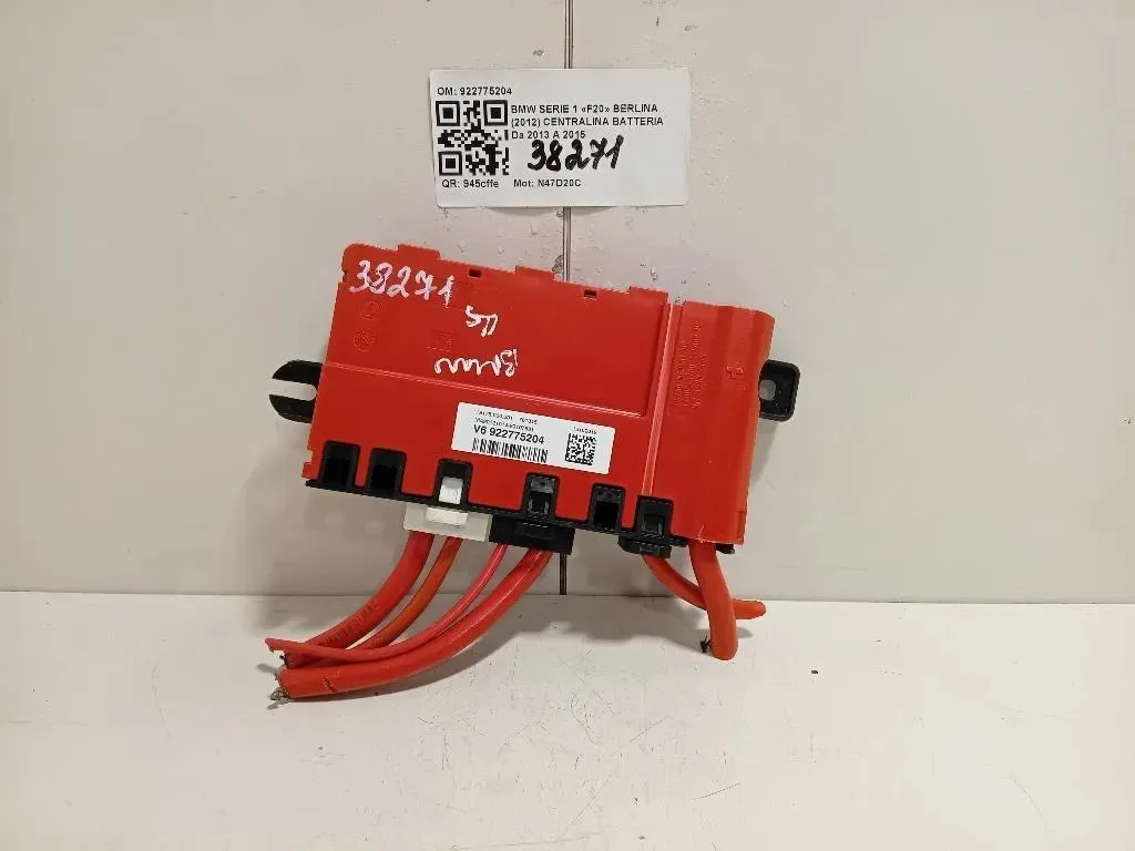 Centralina Batteria 922775204 Bmw Serie 1 F20 Berlina 2012