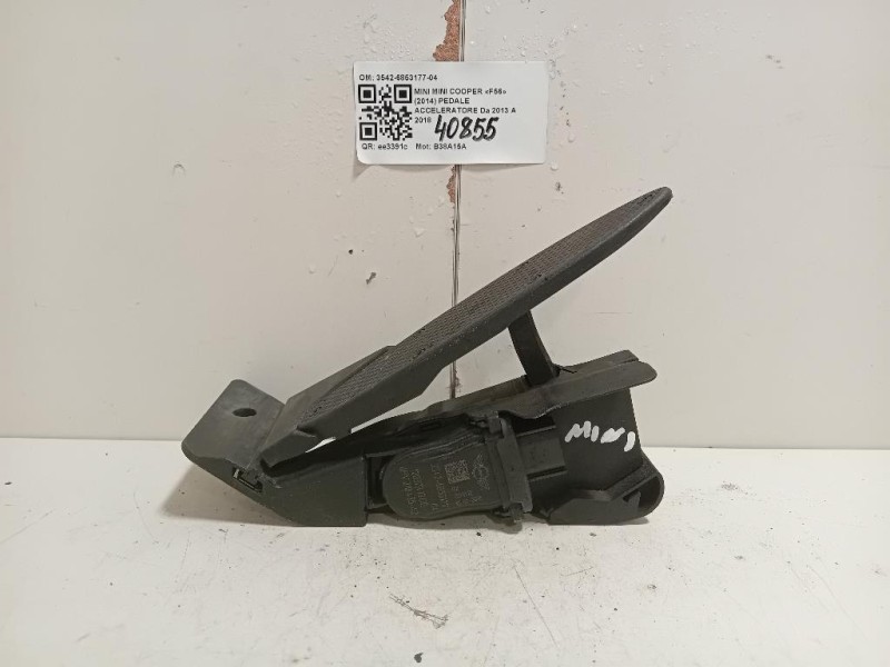 Pedale Acceleratore 3542-6853177-04 Mini MINI Cooper F56 2014