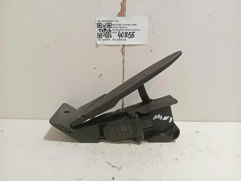Pedale Acceleratore 3542-6853177-04 Mini MINI Cooper F56 2014