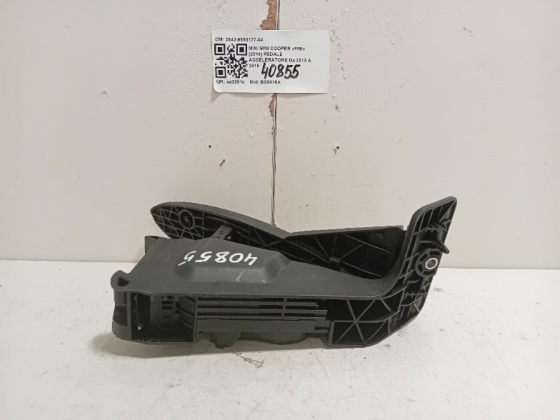 Pedale Acceleratore 3542-6853177-04 Mini MINI Cooper F56 2014