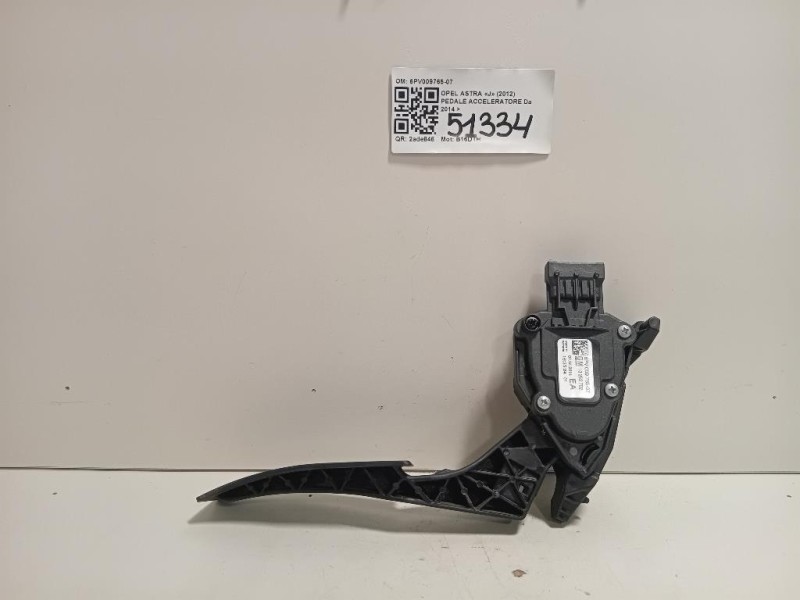 Pedale Acceleratore 6PV009765-07 Opel Astra J 2012