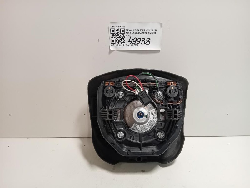 Air-bag Guidatore 34116561 Renault Master IV 2014