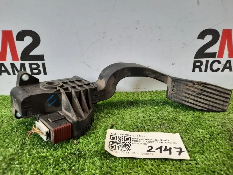 Pedale Acceleratore 13305804 Opel Corsa D 2007