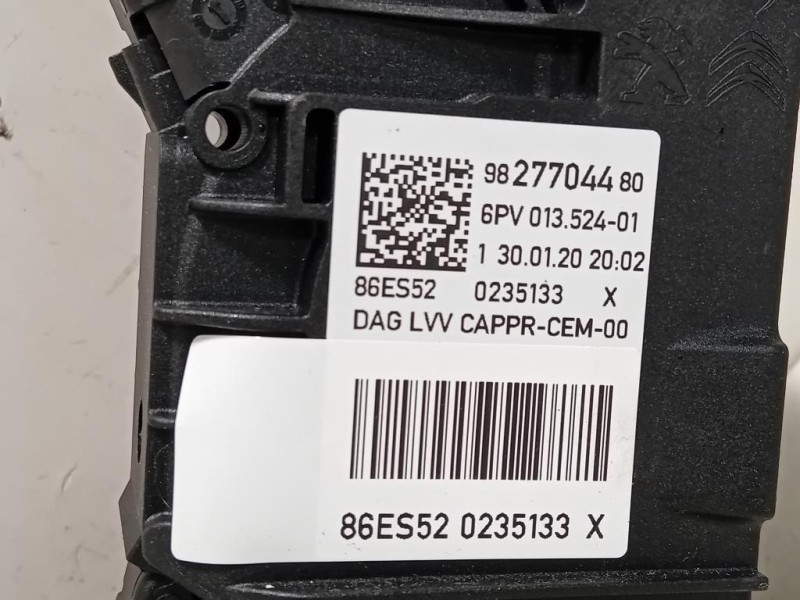 Pedale Acceleratore 9827704480 Opel Corsa F 2019