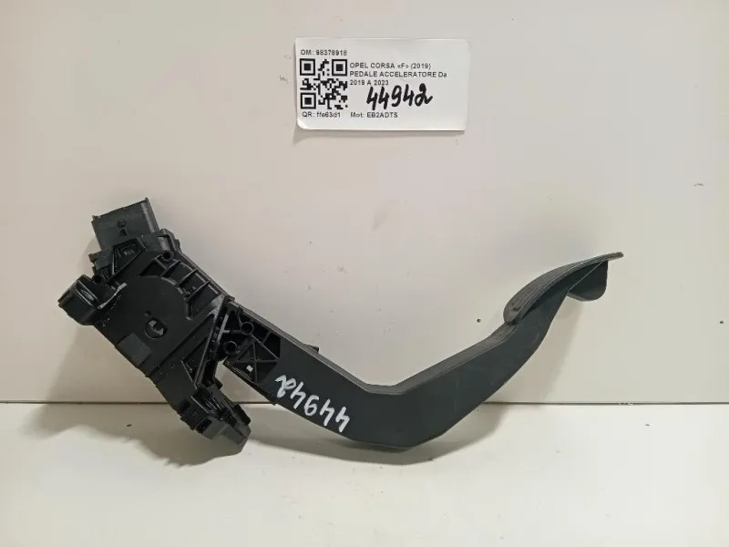 Pedale Acceleratore 98378918 Opel Corsa F 2019