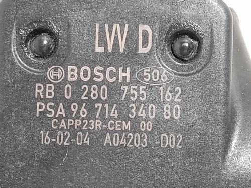 Pedale Acceleratore 9671434080 Peugeot 2008 I 2016