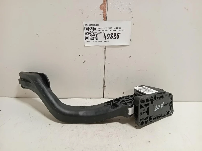 Pedale Acceleratore 9671434080 Peugeot 2008 I 2016