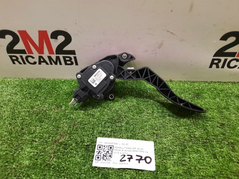 Pedale Acceleratore 180024BA0B Renault Kadjar 2015