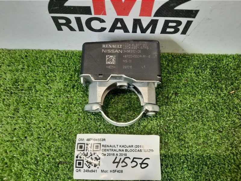 Centralina Bloccasterzo 487004553R Renault Kadjar 2015