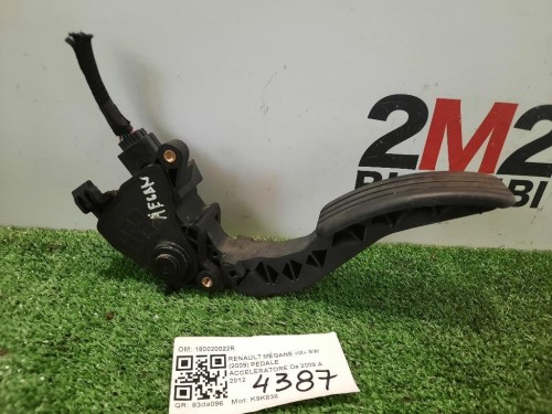 Pedale Acceleratore 180020022R Renault Mégane III SW 2009
